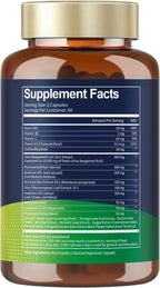 Citrus Bergamot de Totaria - Complemento con Esteroles Vegetales y Berberina, 120 Cápsulas