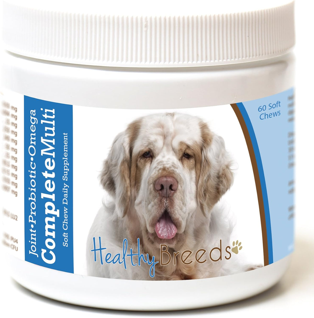Healthy Breeds Clumber Spaniel All in One – Vitaminas: A, grupo B, C, D, E y K, que participan en múltiples – Image 1