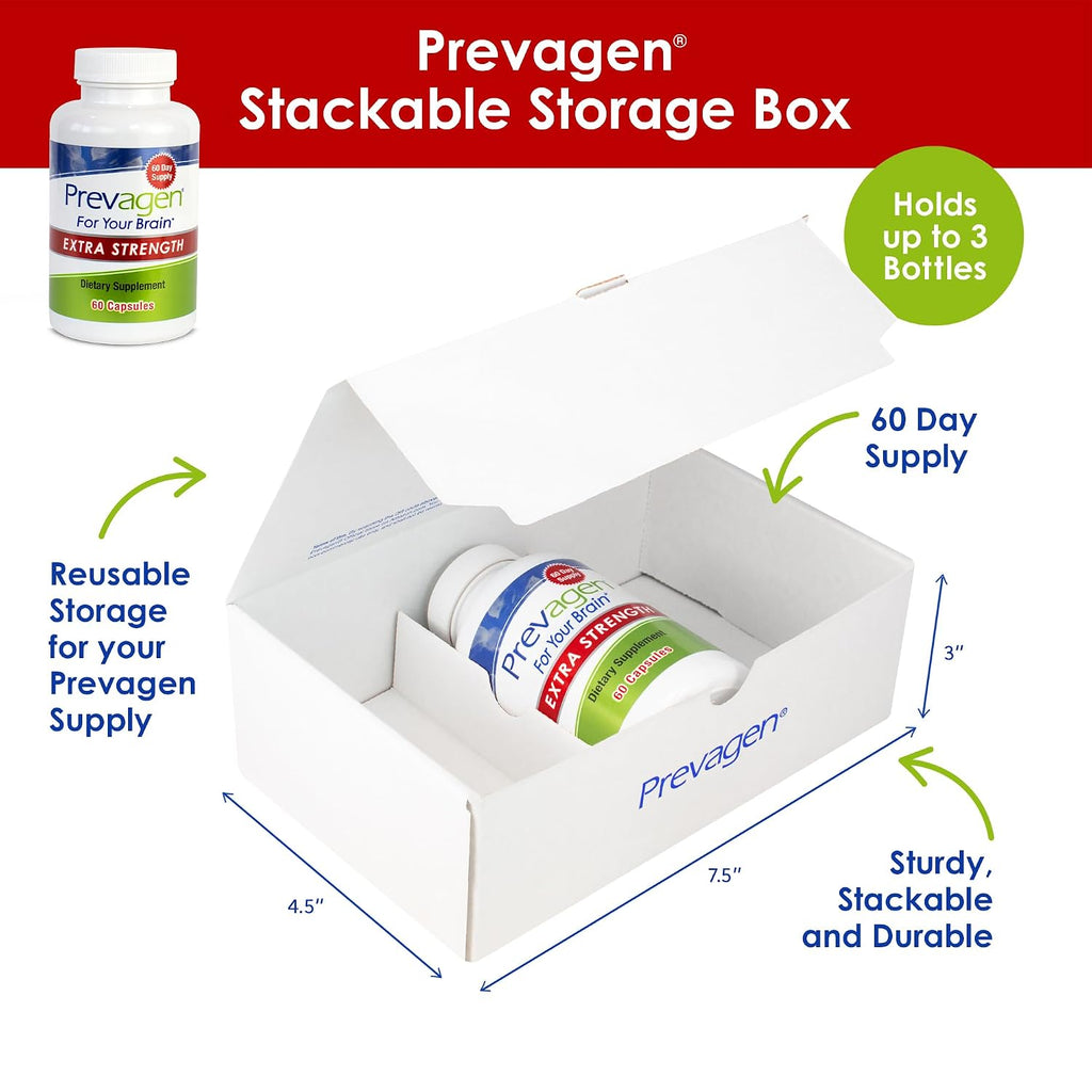 Prevagen Extra Strength - 60 Cápsulas (Suministro para 2 Meses) | Formulado para tu Cerebro | 20mg de Apoaequorina + Vitamina D3
