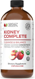 Complete Natural Products Kidney Complete - Suplemento Líquido para Riñones, 473 ml