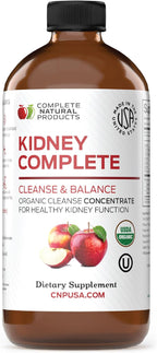 Complete Natural Products Kidney Complete - Suplemento Líquido para Riñones, 473 ml