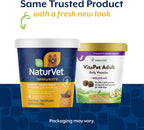 NaturVet VitaPet Vitaminas Diarias para Perros Adultos con Ayuda para el Aliento, 60 Comprimidos Blandos