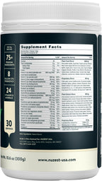 Nuzest Good Green Vitality – Polvo de Verduras, Vitaminas, Minerales y Superalimentos – Suplemento Multivitamínico Vegano (300g)
