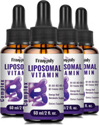 Complejo B Liposomal Líquido con Metilcobalamina y Folato, 60 ml