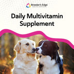 Breeder's Edge in Between for Her - Multivitamínico diario para perros y gatos criadores (90 comprimidos, razas medianas y grandes)