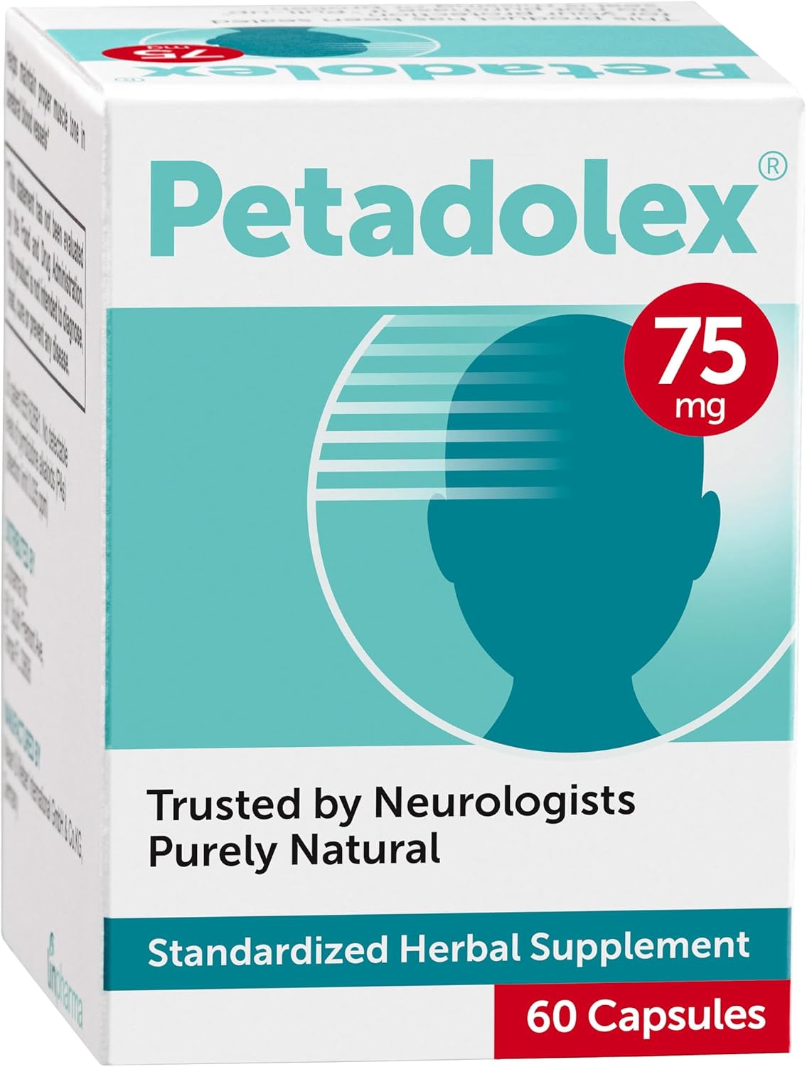 Petadolex – Butterbur Root Extract PA-Free, 75 mg, 60 Capsules