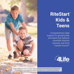 4Life RiteStart Kids and Teens Multivitamin Chewables, 120 comprimidos