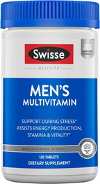 Swisse Ultivite Men's Daily Multivitamin, 120 Tablets