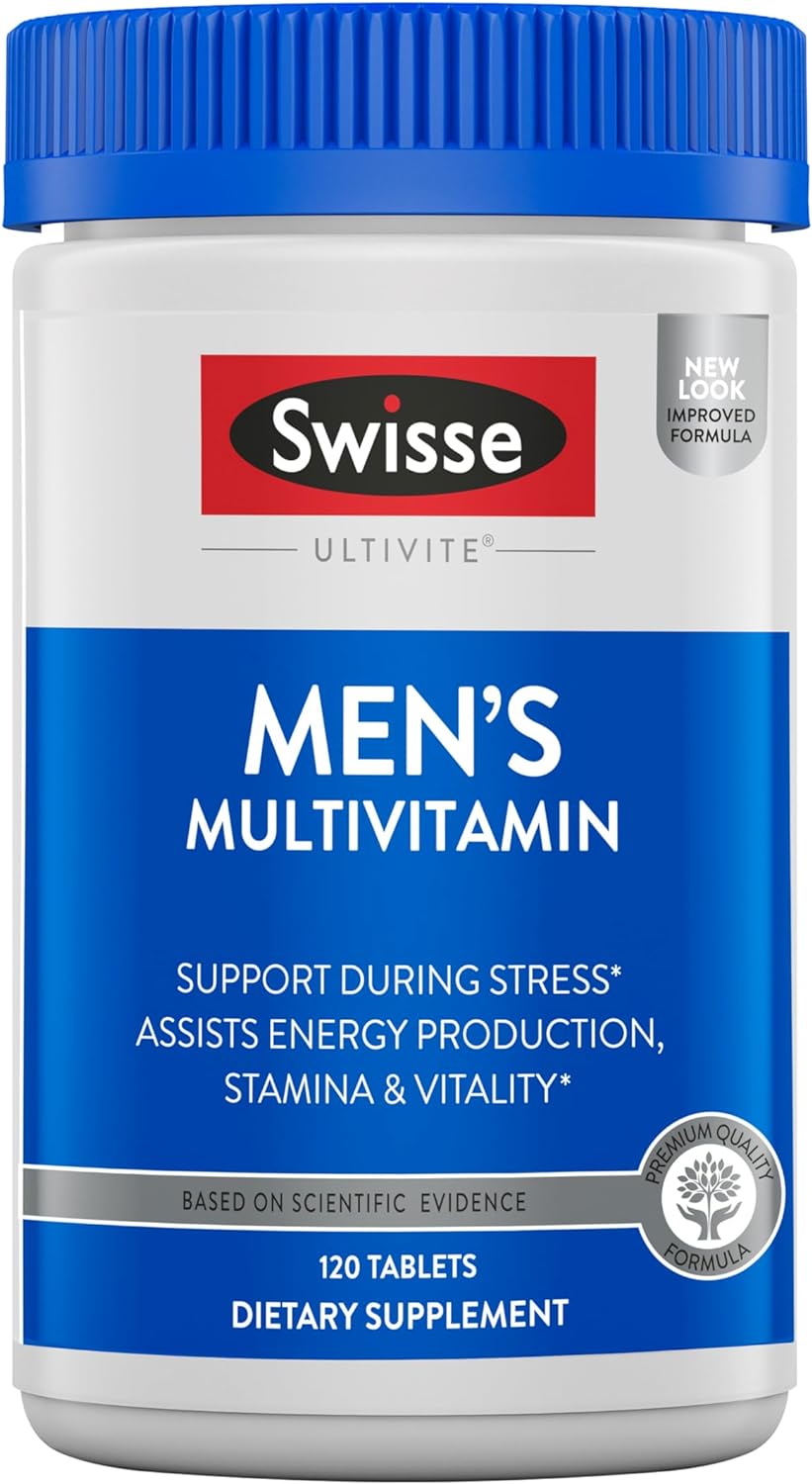 Swisse Ultivite Men's Daily Multivitamin, 120 Tablets