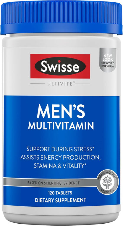 Swisse Multivitamínico Diario para Hombres – Vitamina A (2500 UI): Contribuye al mantenimiento de la visión – Image 10