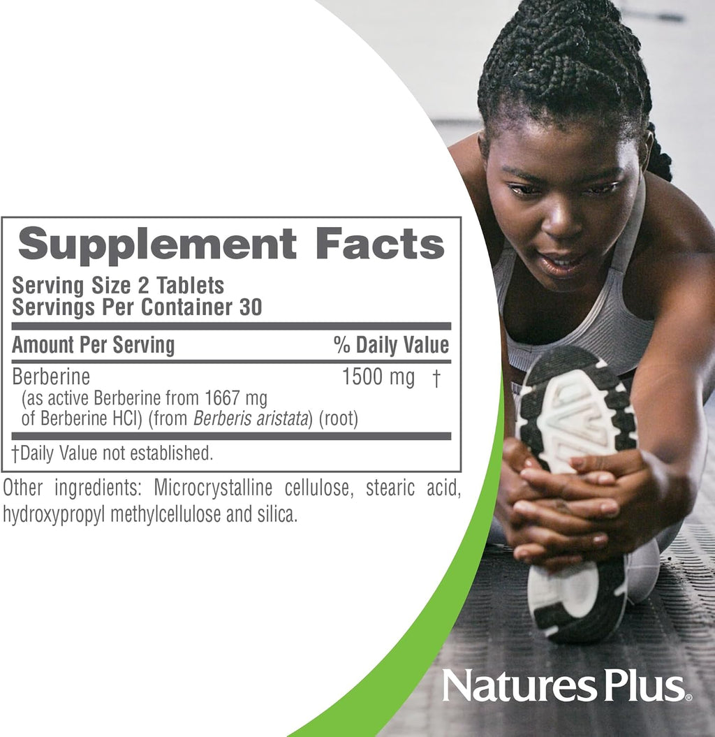 NaturesPlus PRO Berberina 1500 mg - 60 Comprimidos
