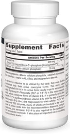 Source Naturals Coenzymated B-6, 333mg - 60 Comprimidos