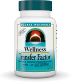 Source Naturals Wellness Transfer Factor, 125 mg, 60 Cápsulas Vegetarianas