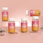Suplemento para el Alivio del PMS con Vitex, Vitamina B6, Melisa y Dong Quai - 30 Cápsulas Veganas