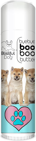 The Blissful Dog Bálsamo Booboo Butter para Shiba Inu - Tubo de 0.50 oz