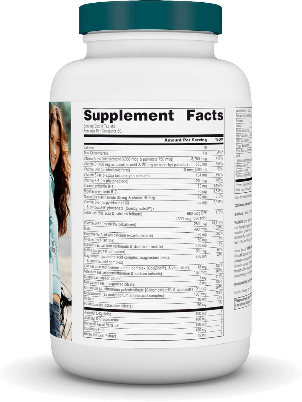 Source Naturals Women's Life Force Multiple, 180 Comprimidos
