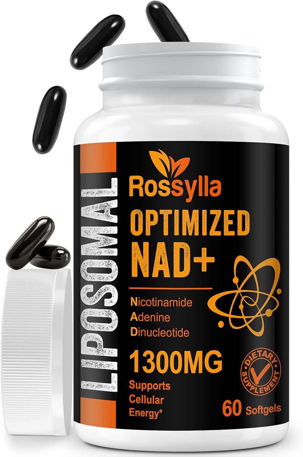 Rossylla NAD+ Liposomal 1300 mg – 60 Cápsulas