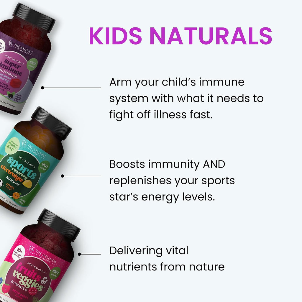 Kids Naturals Sport Recovery Gummies – Gominolas Deportivas para Niños (60 unidades)