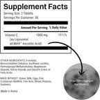 Haroutine Vitamina C Liposomal 1000mg – 60 Comprimidos (30 Dosis)