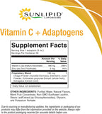 Vitamina C Liposomal + Adaptógenos de SunLipid, 150 ml
