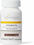 Integrative Therapeutics Vitamina D3 125 mcg - 90 comprimidos masticables con sabor a chocolate
