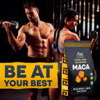 Cápsulas de Maca Negra, Roja y Amarilla Premium – 3000mg por Ración