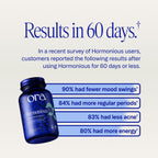 Ora Organic Suplemento Natural para el Equilibrio Hormonal Femenino - Ashwagandha, Maca, Bardana, Cordyceps y Vitamina C - 90 Cápsulas