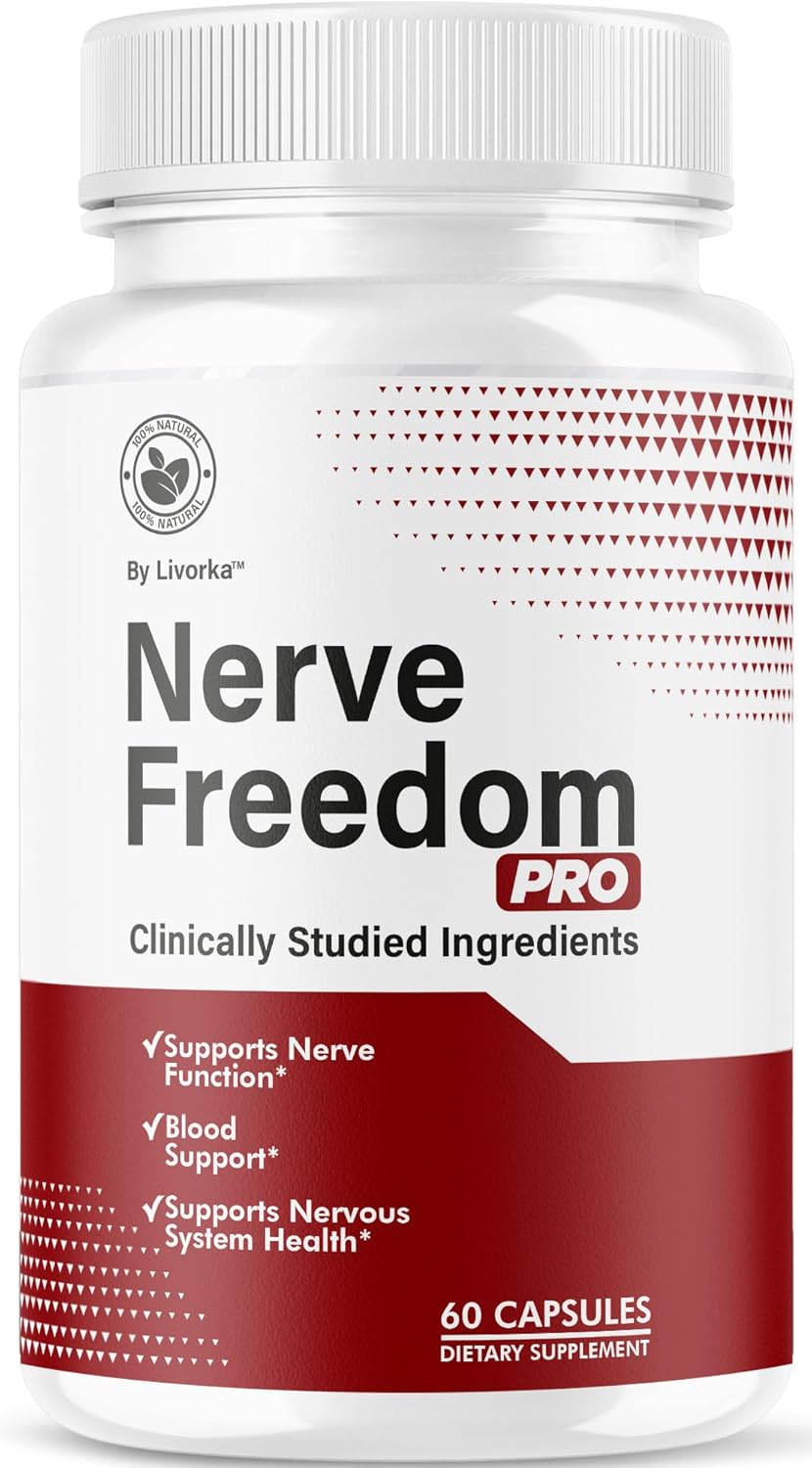 Nerve Freedom Pro – Cápsulas de Ingredientes Naturales, Fórmula Avanzada