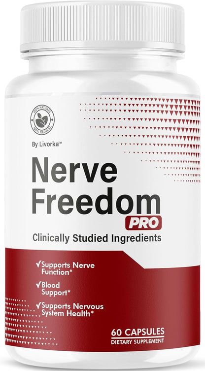 Nerve Freedom Pro – Cápsulas de Ingredientes Naturales, Fórmula Avanzada – Image 1