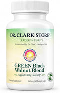 Dr Clark Store Mezcla de Nogal Verde y Negro 360mg, 60 Cápsulas de Tapioca