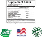 VeinCare - Apoyo Natural para Venas Saludables - Rutina, Castaño de Indias, Semilla de Uva, Arándano, Nattoquinasa - Favorece la Función Venosa Óptima y la Circulación