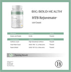 BIG BOLD HEALTH HTB Immune Rejuvenate – Trigo Sarraceno del Himalaya – Suplemento de Polifenoles – Sin Gluten, Sin Lácteos, No Transgénico – 120 Cápsulas Vegetales