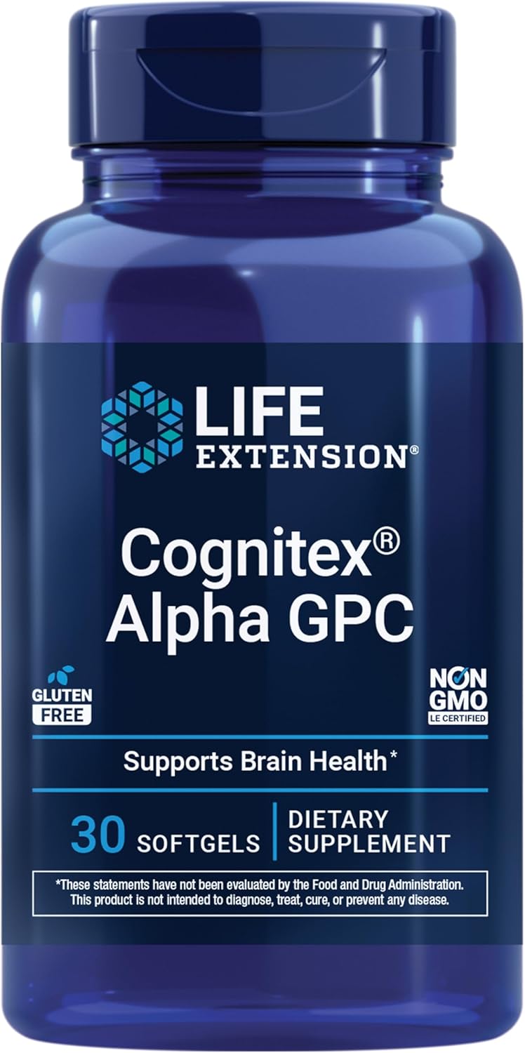 Cognitex Basics, 30 Cápsulas Blandas - Life Extension