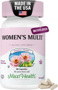 Multivitamínico para Mujeres – Metilado con 23 Vitaminas Clave | Maxi Health