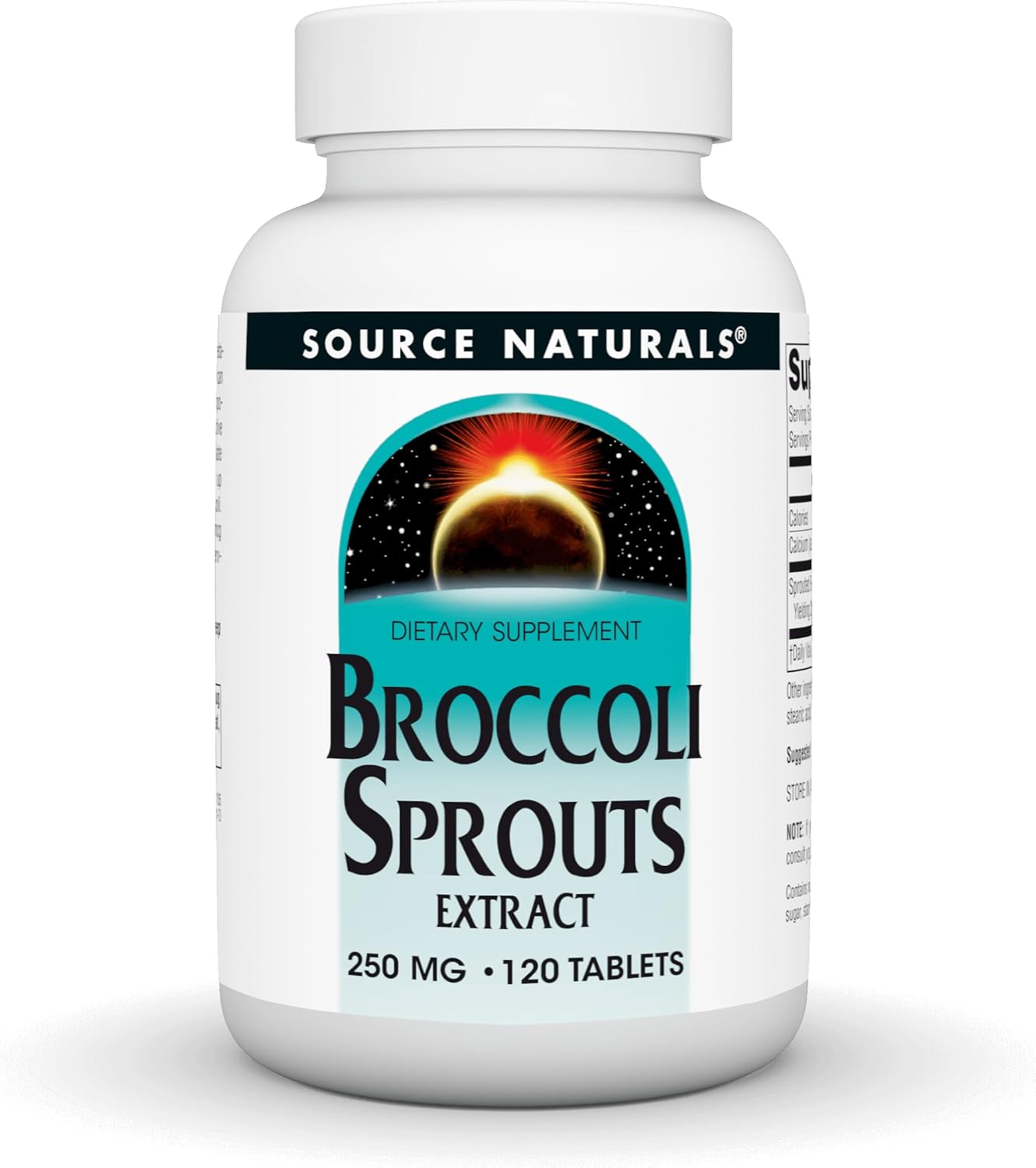 Source Naturals Extracto de Brotes de Brócoli, 250 mg - 60 Comprimidos