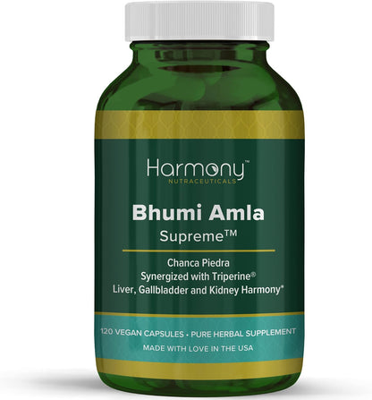 Bhumi Amla Supreme - Chanca Piedra, Suplemento Herbal para Hígado, Vesícula y Riñones – Image 1