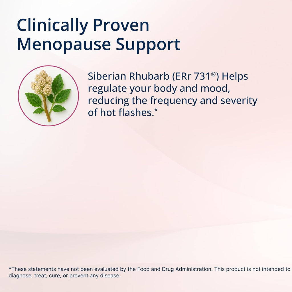 Metagenics HerWellness Estrovera - Suplemento vegetal para la menopausia con ERr 731 - 90 comprimidos