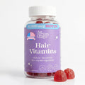 Hunny Bunny Gominolas para Cabello, Piel y Uñas, Biotina con Ácido Fólico, B12, Colágeno, Zinc, Sin Gelatina, No GMO, 60 Gominolas