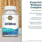 KAL Cell Defense – Complejo de Hongos y Vitaminas para el Bienestar Celular (60 Comprimidos)