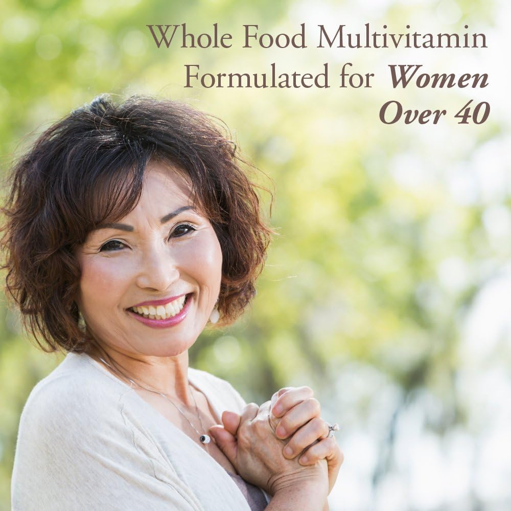 Garden of Life MyKind Multivitamínico orgánico para mujeres mayores de 40, 60 comprimidos