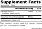 Source Naturals Niacina sin Rubor, 500 mg, 30 Comprimidos Vegetarianos