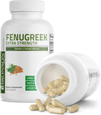 Bronson Fenugreek Seed Powder Capsules Extra Strength, 150 Cápsulas