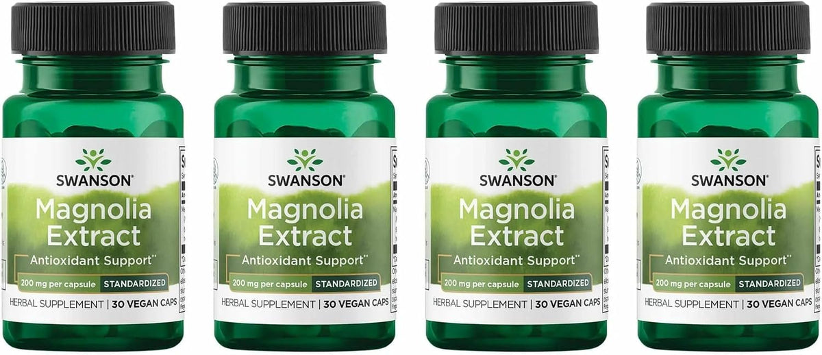 Swanson Corteza de Magnolia – Suplemento Herbal Tradicional – 200 mg, 30 Cápsulas (Pack de 2) – Image 7