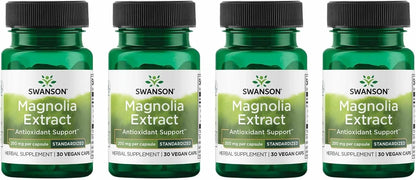 Swanson Corteza de Magnolia – Suplemento Herbal Tradicional – 200 mg, 30 Cápsulas (Pack de 2) – Image 7