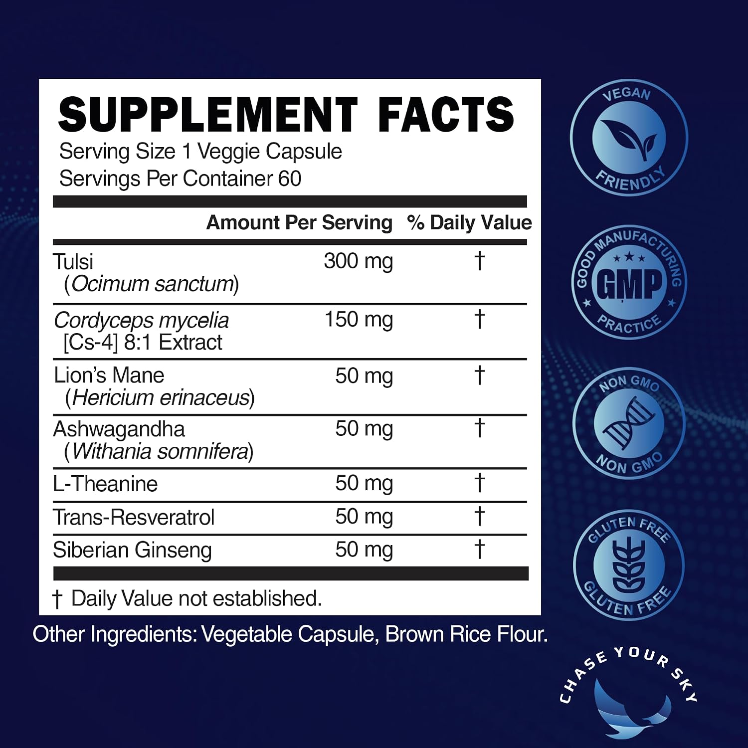 SOAR - Suplemento Adaptógeno con Ashwagandha y Ginseng