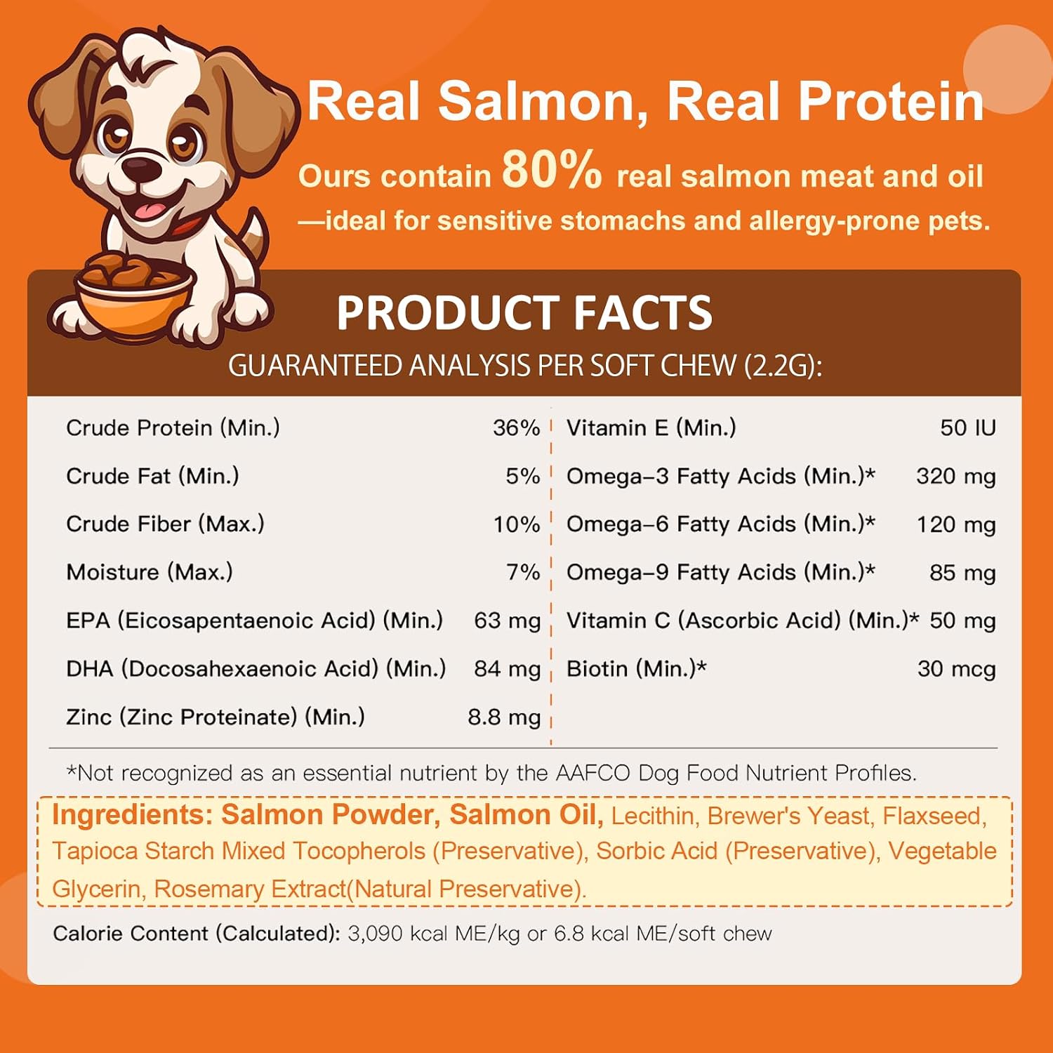 NATURE TARGET Omega 3 Aceite de Pescado para Perros con Omega 3-6-9, Zinc y Vitaminas - 120 Chelines Blandos