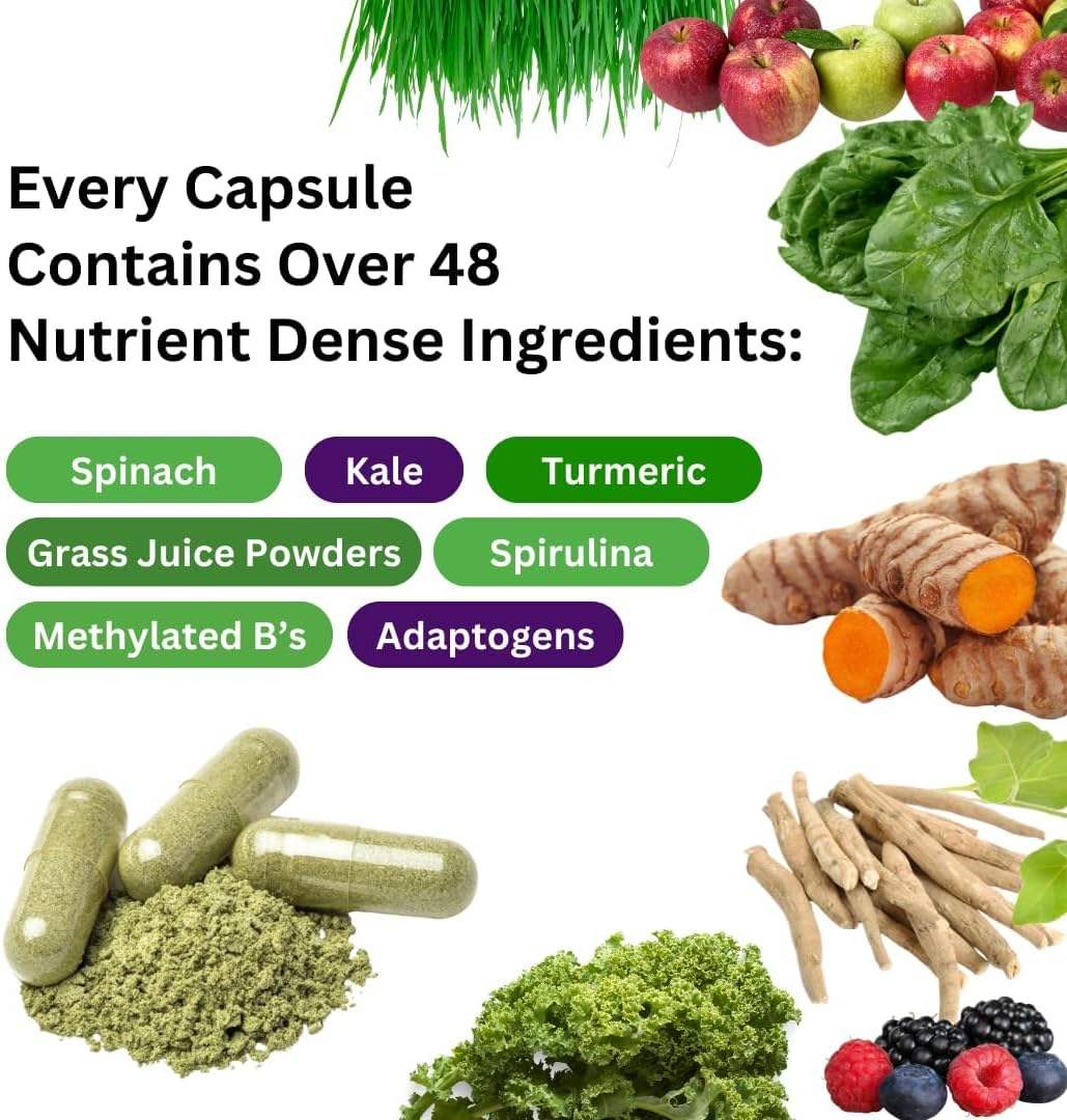 Earth's Blend Multivitamínico Diario Sin Hierro - Paradise Herbs