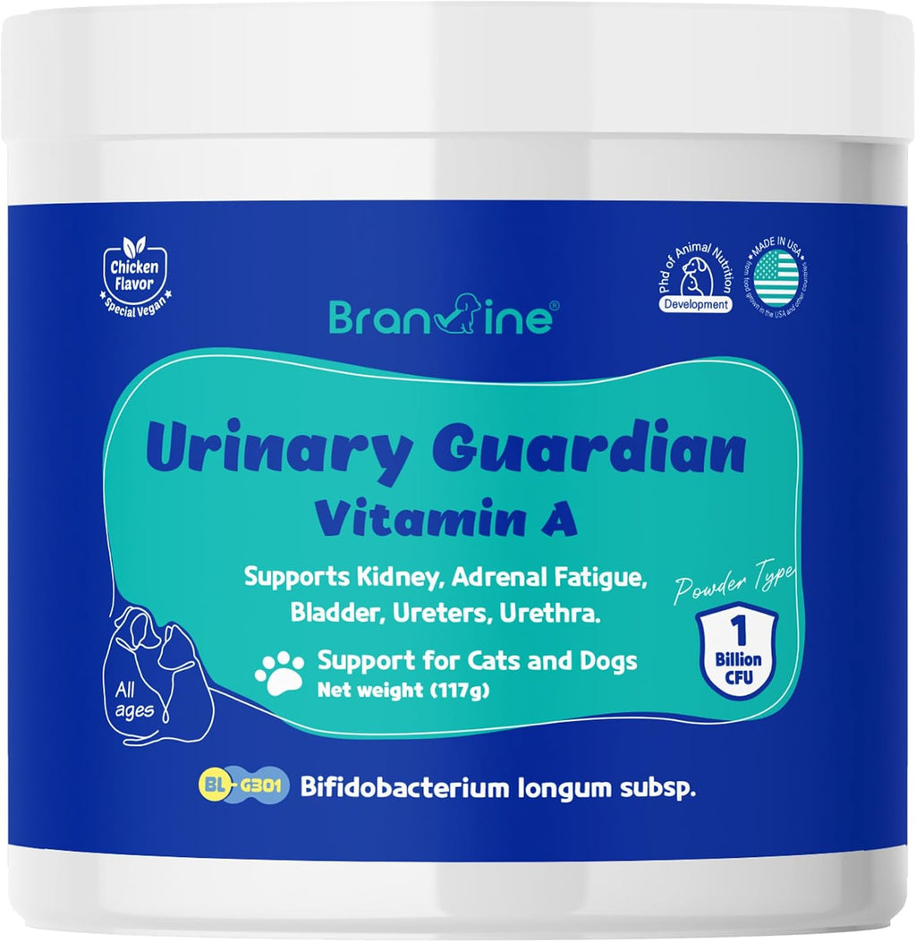 Branvine Urinary Guardian para Perros y Gatos - Sabor Bacon Vegano (117g)