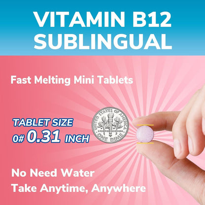 Vitalibre Vitamina B12 Sublingual 5000 mcg – Contribuye al funcionamiento normal del sistema inmunitario: Refuerza – Image 4