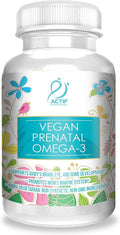 Actif Omega-3 Prenatal Vegano Orgánico con Aceite de Algas, 90 Cápsulas
